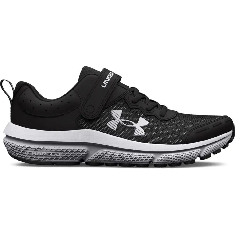 Under Armour Big Boys Assert 10 AC Velcro Black