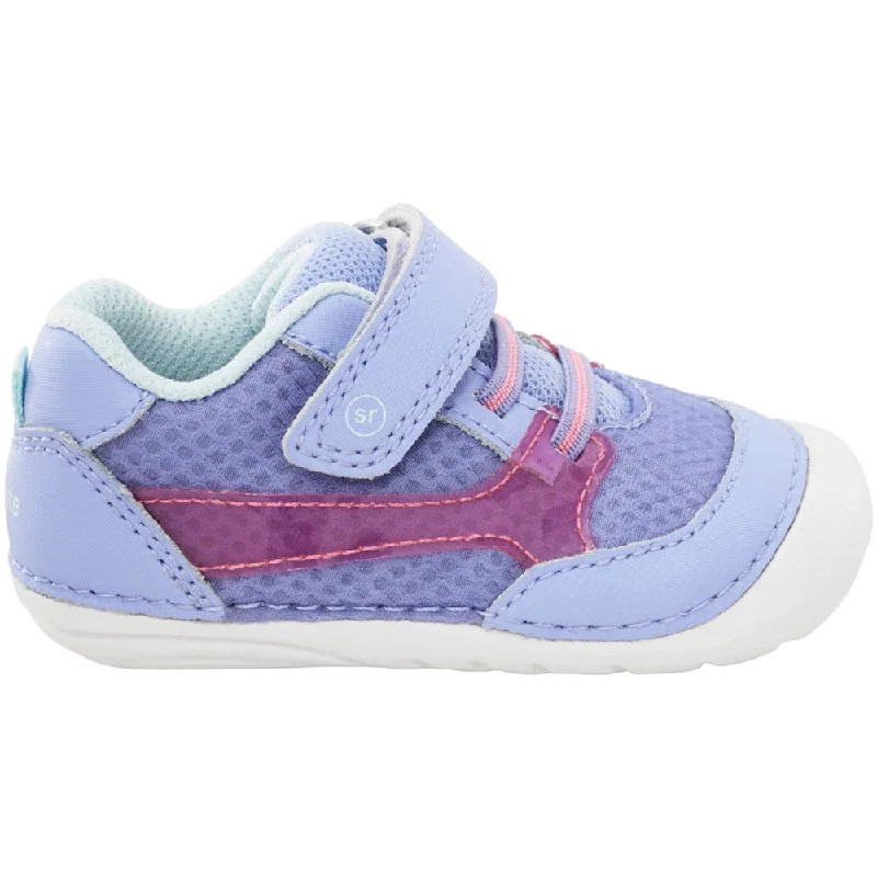 Stride Rite Infant Girls SM Kylin Sneaker Velcro Periwinkle