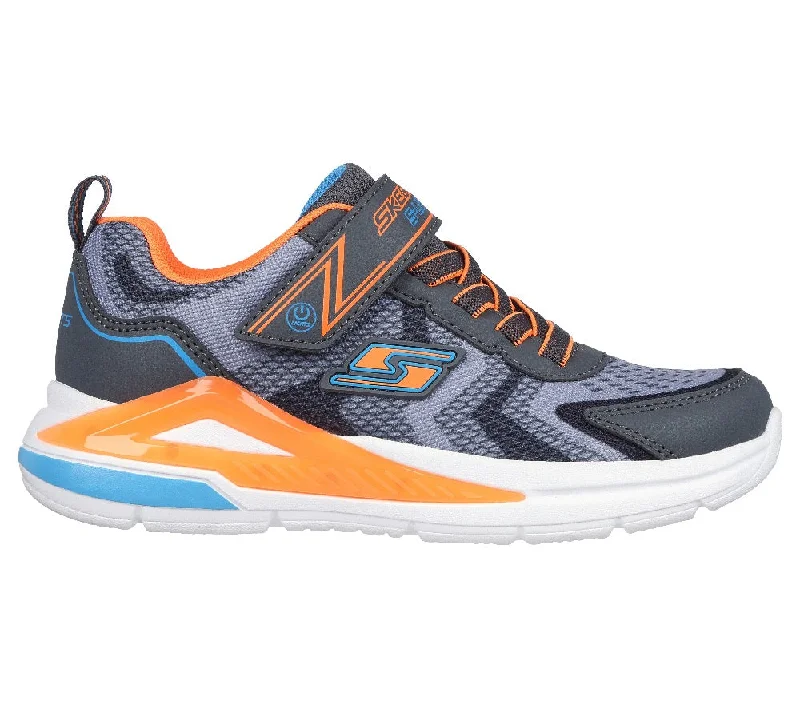 Skechers Little Boys S Lights: Tri-Namics Velcro Charcoal / Orange