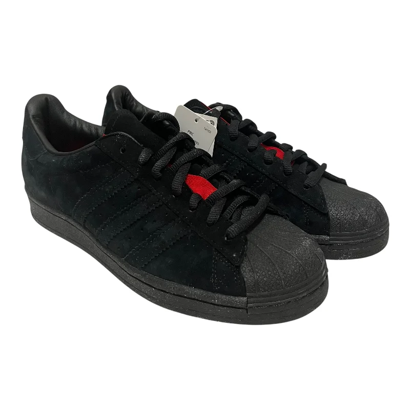 adidas/Low-Sneakers/US 7.5/Suede/BLK/Superstar ADV x Thrasher