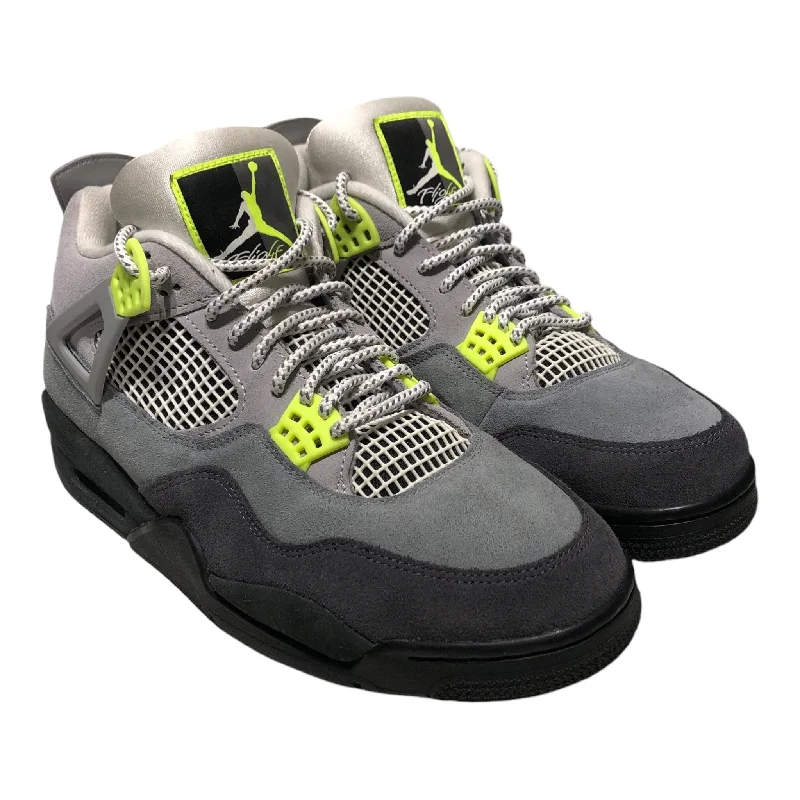 Jordan/Hi-Sneakers/US 11/GRY/JORDAN 4 RETRO NEON 95