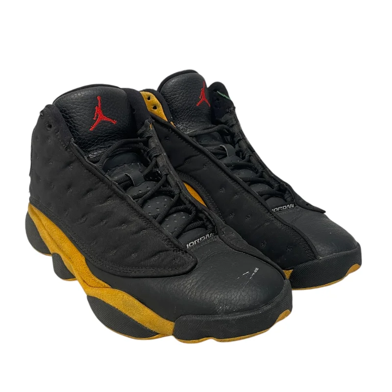 NIKE/AIR JORDAN 13 RETRO/Hi-Sneakers/US 10/Leather/YEL/414571-035