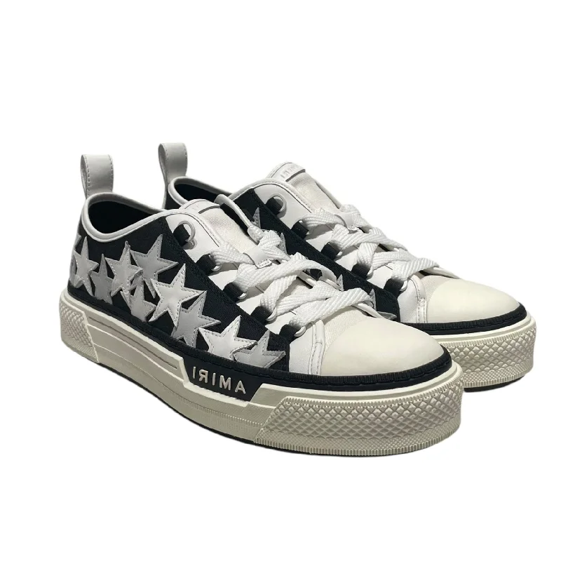 AMIRI/Low-Sneakers/US 10/All Over Print/Cotton/BLK/