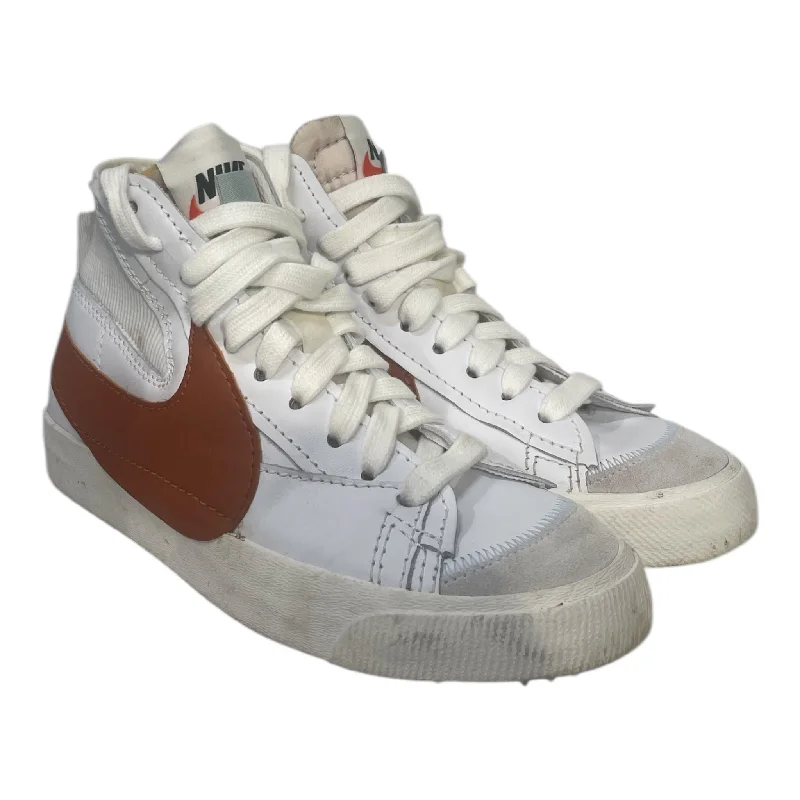 NIKE/Hi-Sneakers/US 10.5/Leather/WHT/Blazer Mid '77 Jumbo