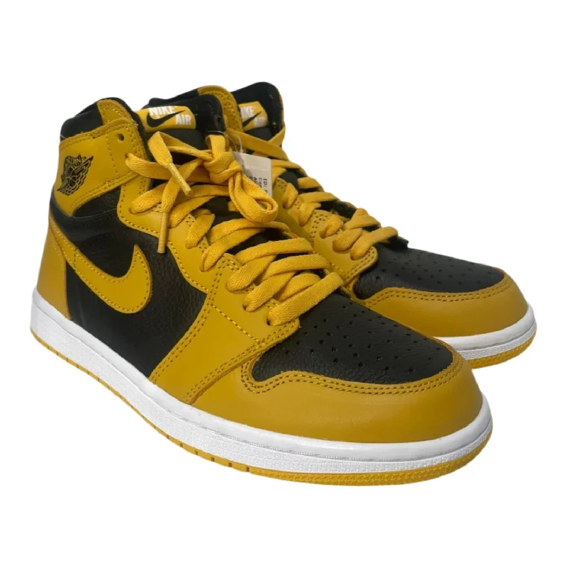 Jordan/Hi-Sneakers/US 8.5/Border/Leather/YEL/'POLLEN' 1