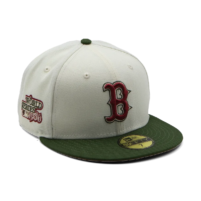 TAKOUT Customs X New Era Boston Red Sox '86 World Series  59FIFTY Fitted