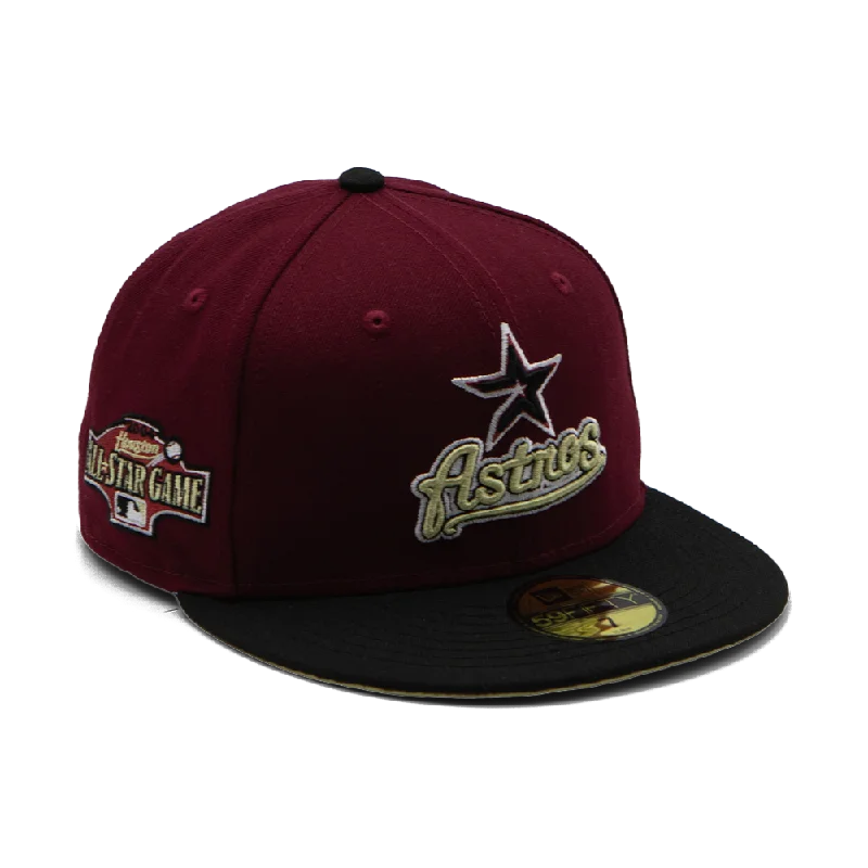 TAKOUT Customs X New Era Houston Astros 2004 All-Star Game 'Maroon' 59FIFTY Fitted