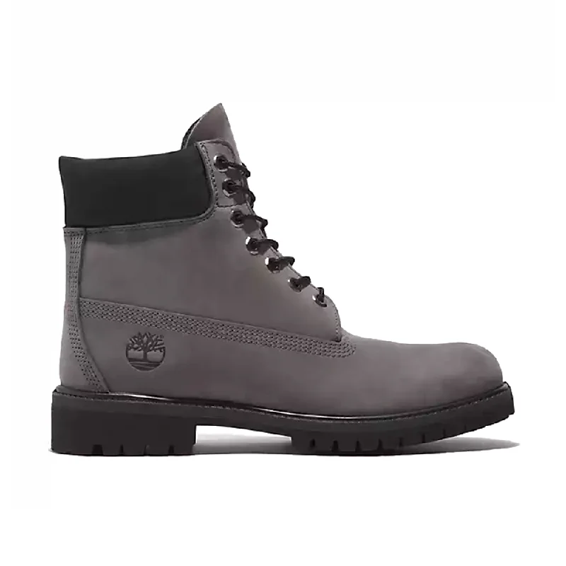 6 Inch Premium Waterproof Boot 'Medium Grey Nubuck'