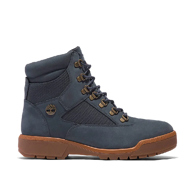 6-Inch Waterproof Field Boot 'Dark Blue Nubuck'