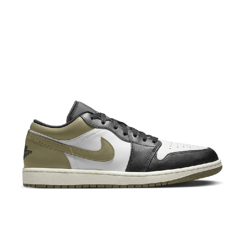 Air Jordan 1 Low 'Black Toe Medium Olive'