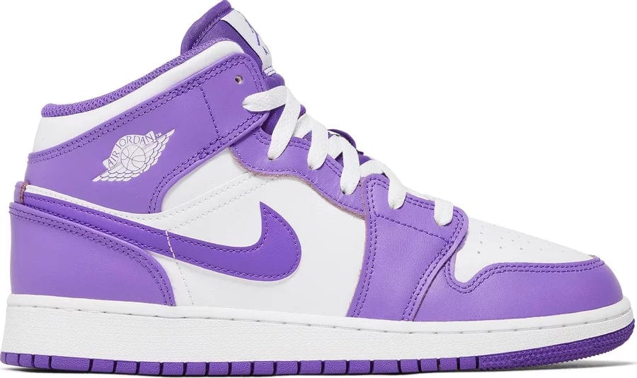 Air Jordan 1 Mid GS 'Purple Venom'