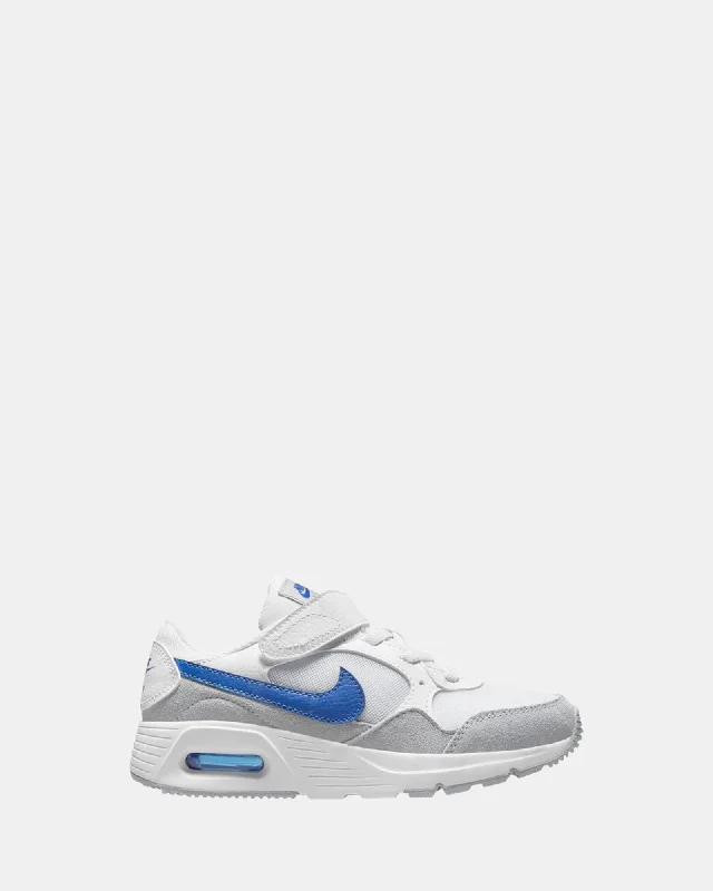 Air Max Sc Pre-School White/Game Royal/Wolf Grey