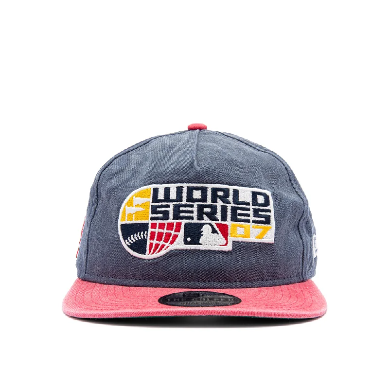 Boston Red Sox Pigment-dyed Golfer Snapback 'Navy/ Red'