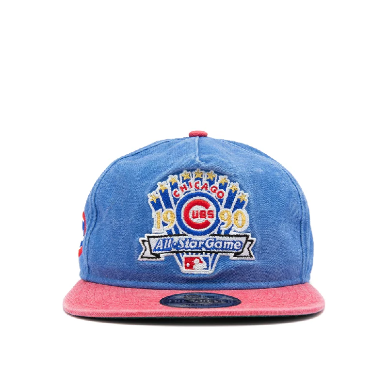 Chicago Cubs Pigment-dyed Golfer Snapback 'Royal/ Red'