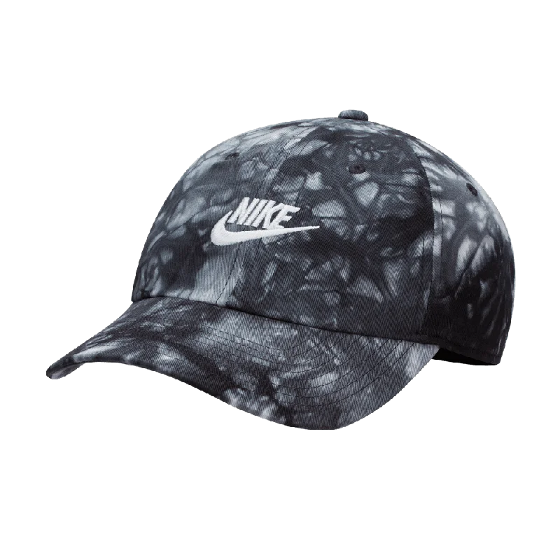 Club Unstructured Tie Dye Cap 'Black Wolf Grey White'