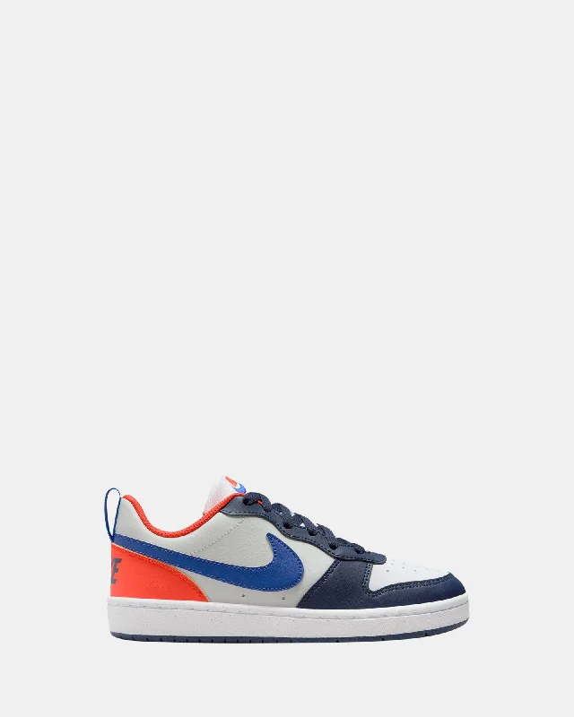 Court Borough Low Recraft Grade School Navy/Hyper Royal/Orange