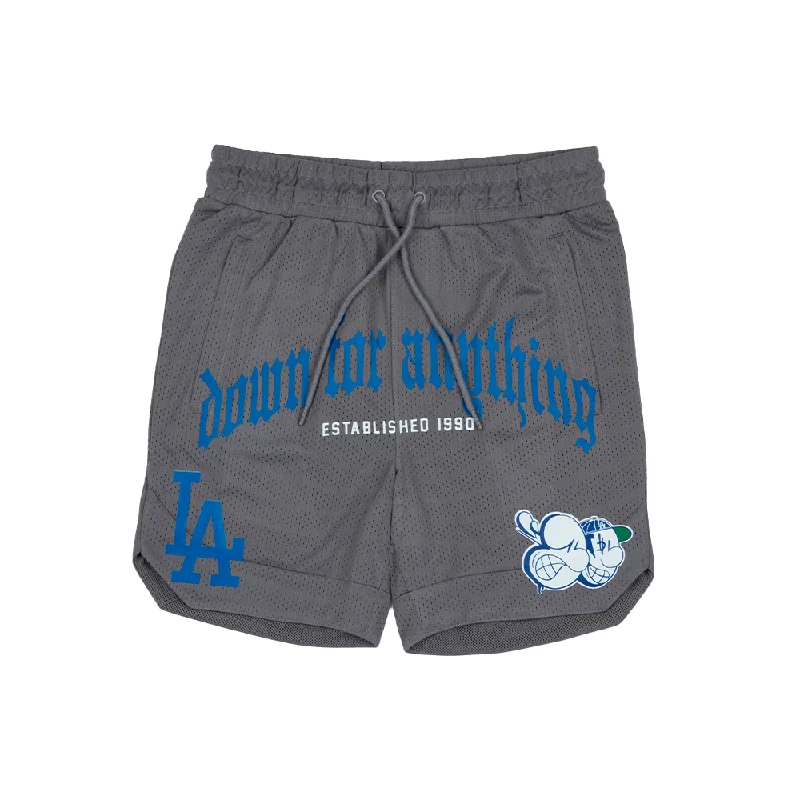 DOLT Mesh Shorts 2024 'LA Dodgers Grey'