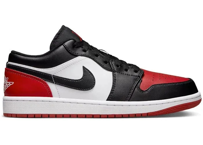 Jordan 1 Low Bred Toe 2.0