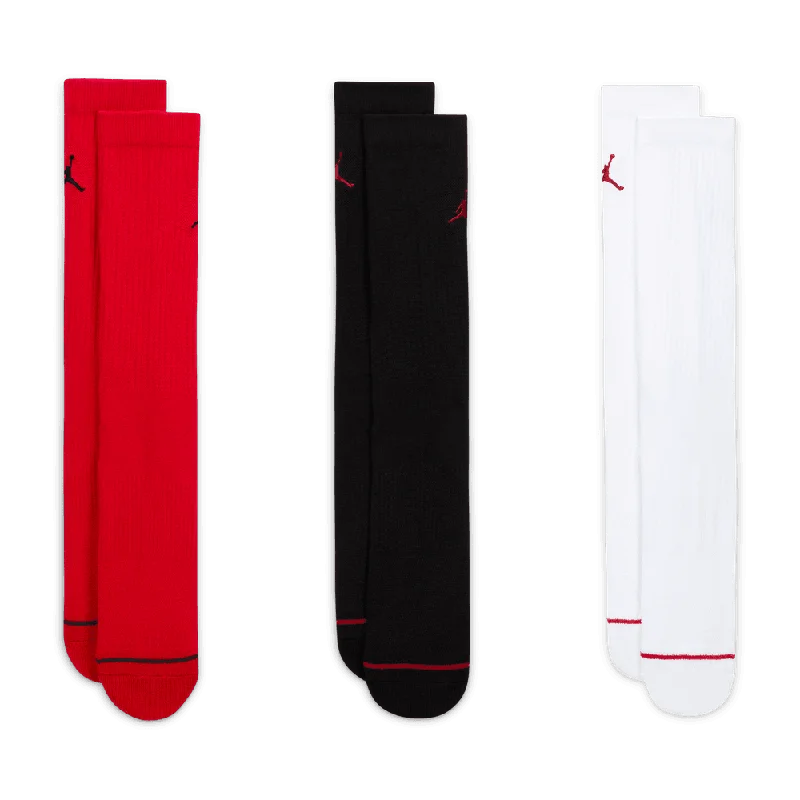 Jordan Everyday Crew Socks (3 pairs) 'Multi Color'