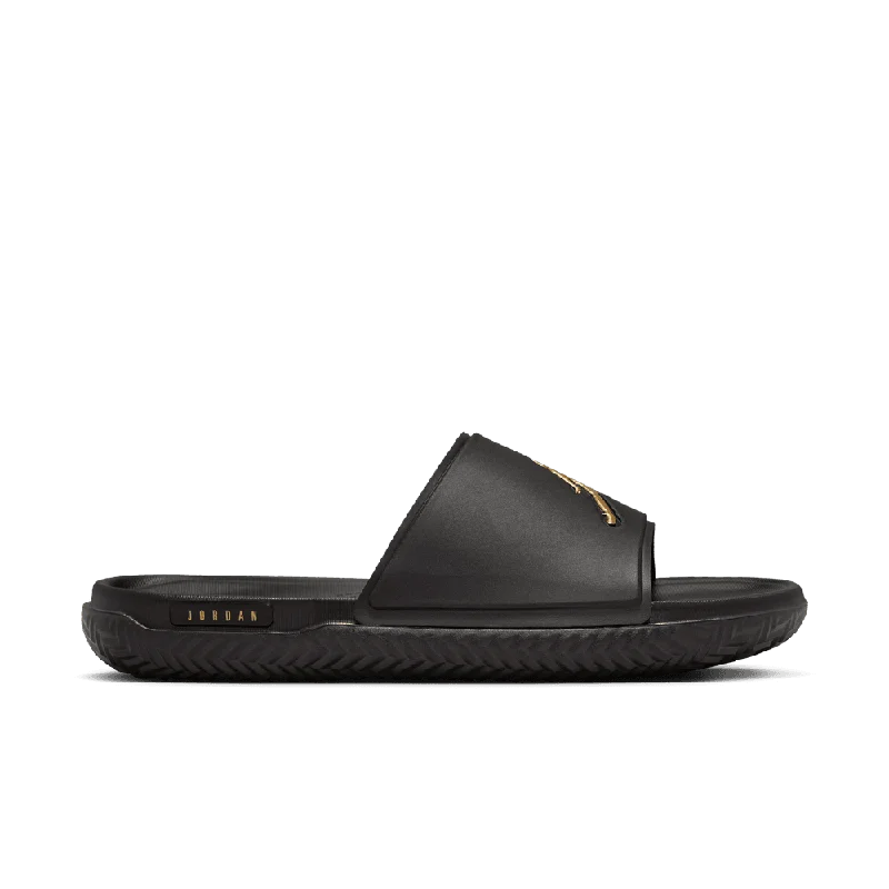 Jordan Jumpman Slides 'Black Metallic Gold'