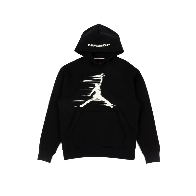 Jordan MVP Fleece Pullover Hoodie 'Black/Iron Grey'