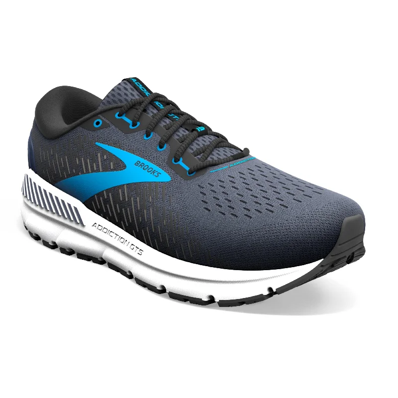 Men's Brooks Addiction GTS 15 1103652E077 Color: India Ink/Black/Blue (WIDE WIDTH)