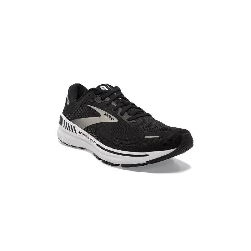 Men's Brooks Adrenaline GTS 22 Color: Black/Silver/Anthracite