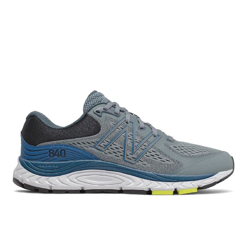 Men's New Balance 840v5 Color: Ocean Grey with Oxygen Blue