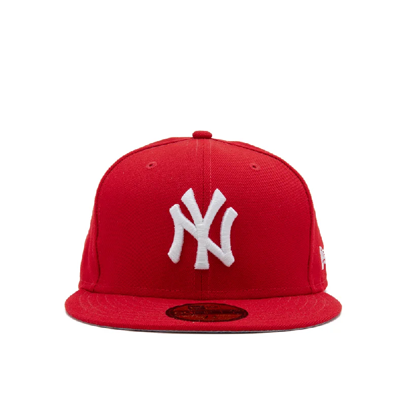 MLB Basic 59Fifty New York Yankees 'Scarlet'