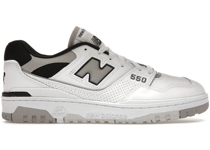 New Balance 550 White Concrete Black