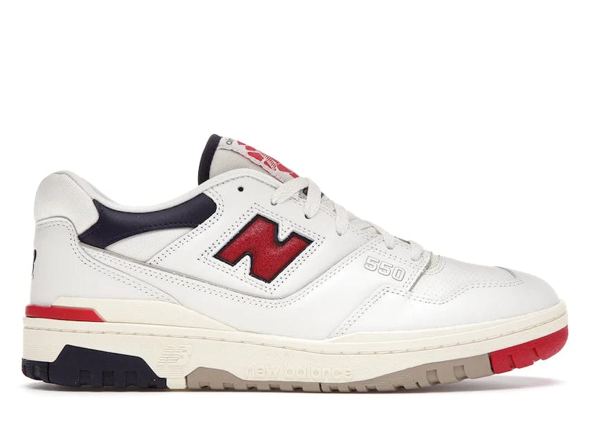 New Balance 550 Aime Leon Dore White Navy Red