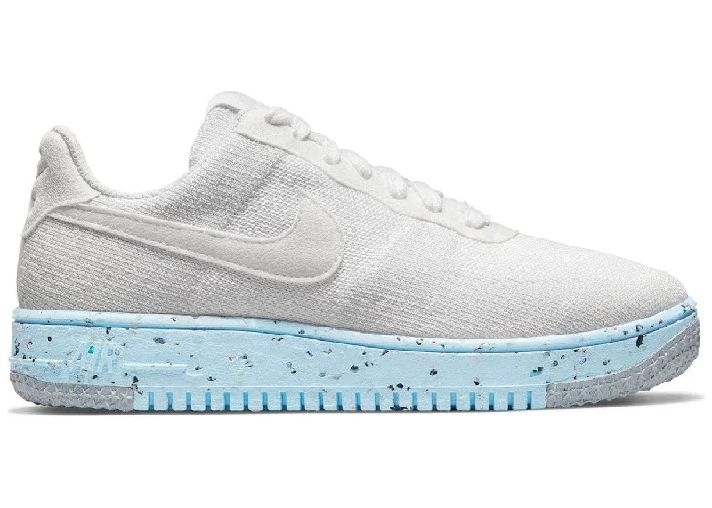 Nike WMNS Air Force 1 Crater Flyknit White Pure Platinum