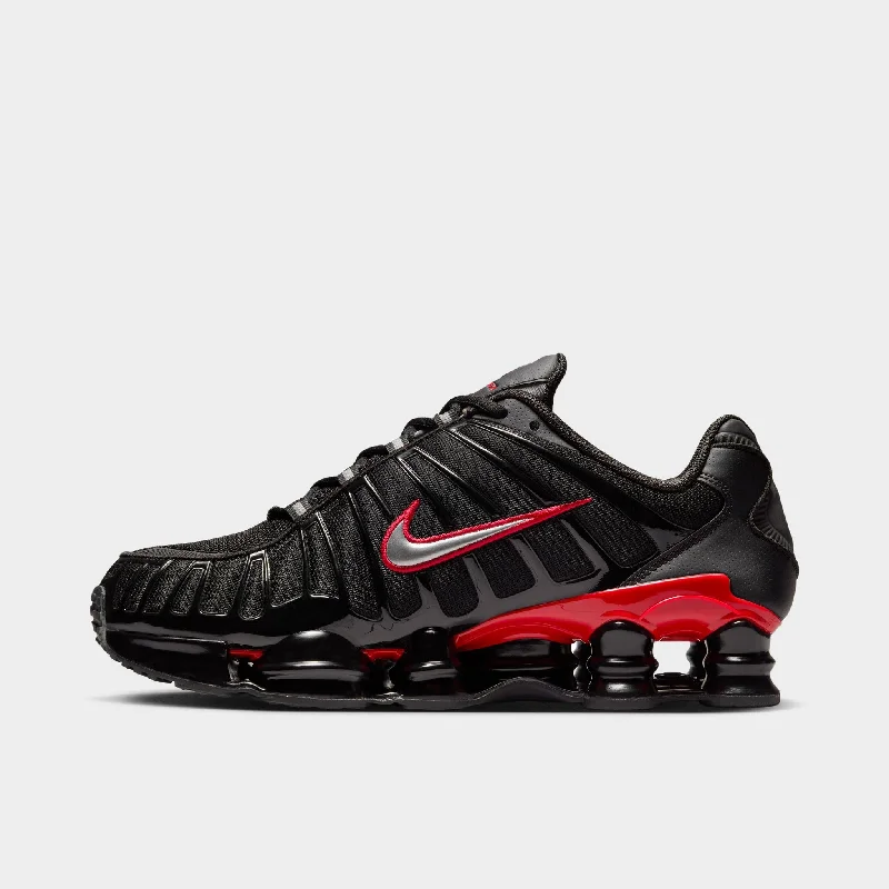 Nike Shox TL Black / Metallic Silver - University Red