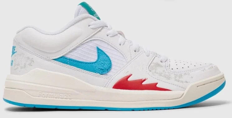 Wmns Nike Air Jordan 'Stadium 90' Formula 23 by SOLEFLY - White/Aqua