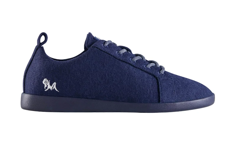 Wool Classic Sneakers : Midnight Blue